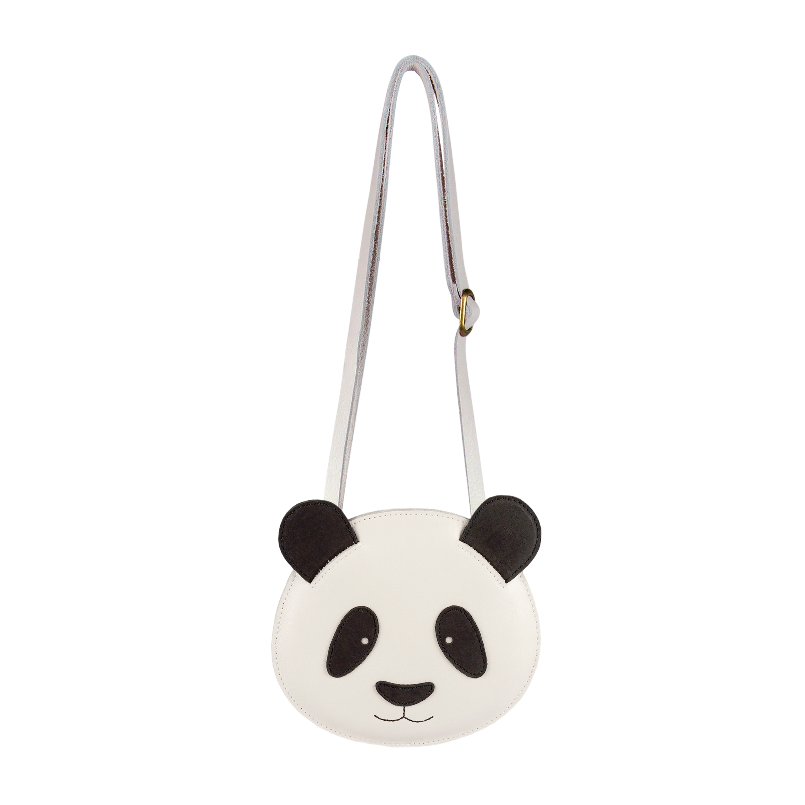 Britta Classic Purse | Panda | Off White Leather