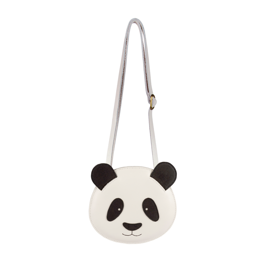 Britta Classic Purse | Panda | Off White Leather