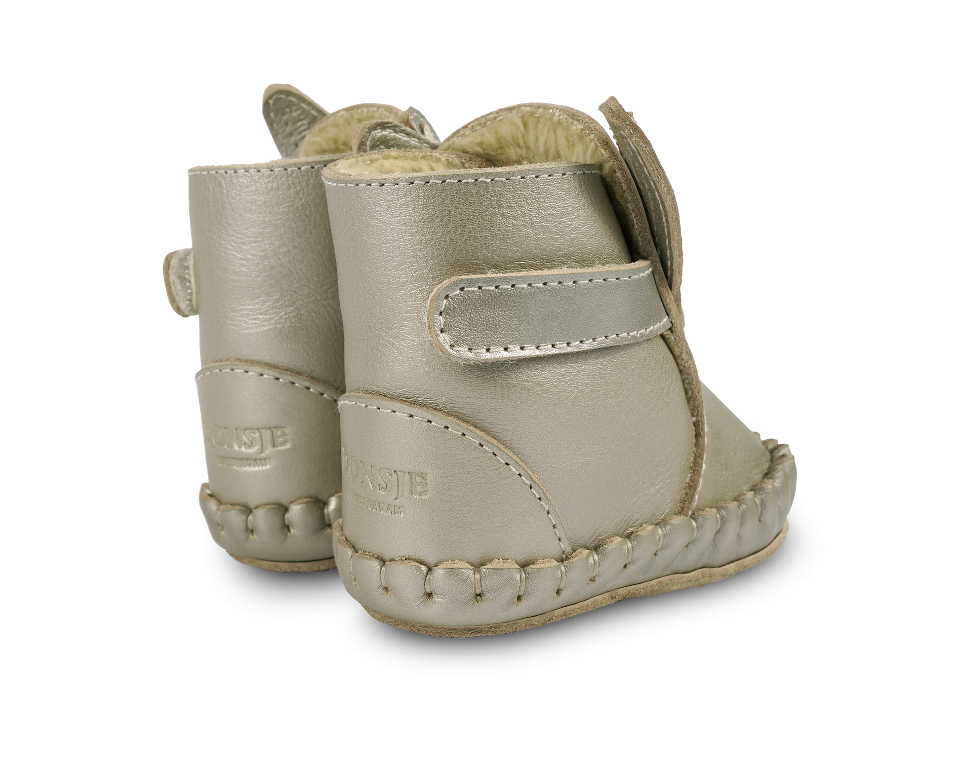 Buna Exclusive | Bunny | Champagne Metallic Leather