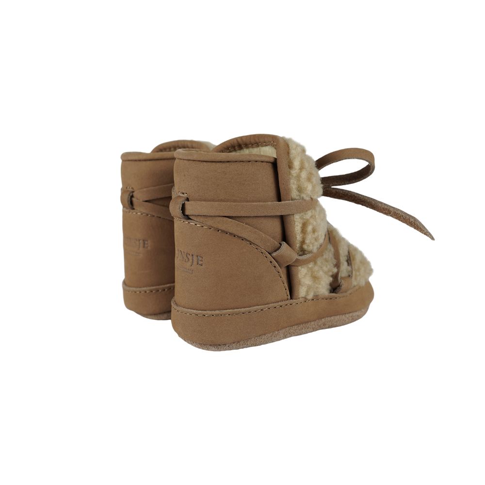 Cassi Booties | Truffle Nubuck