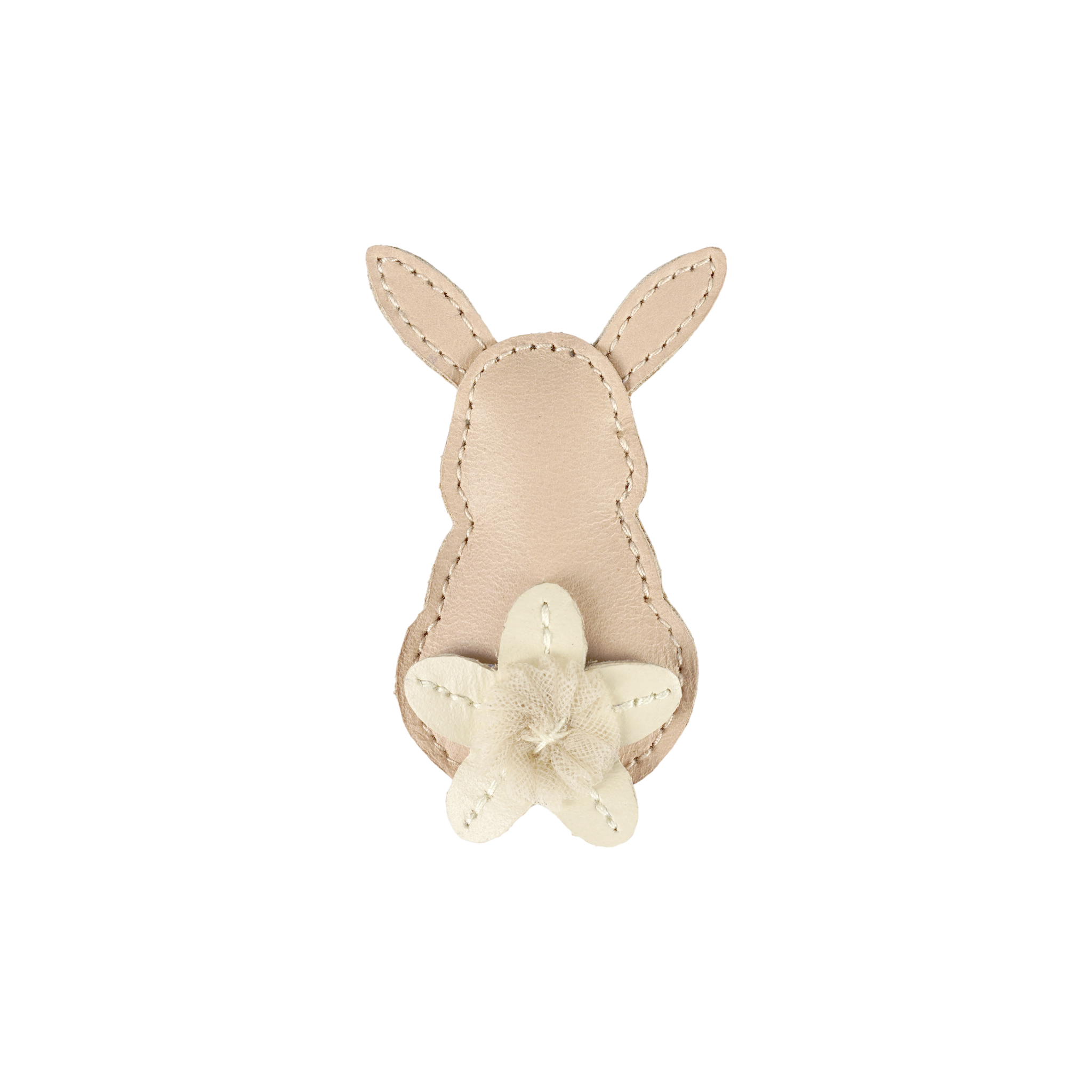 Clarai Clip | Bunny | Light Rust Leather