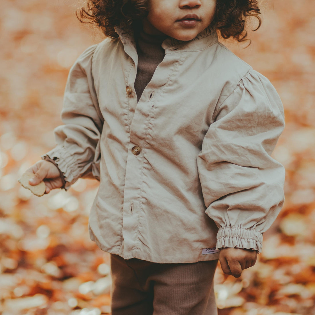 Qoze Blouse | Lavender Brown