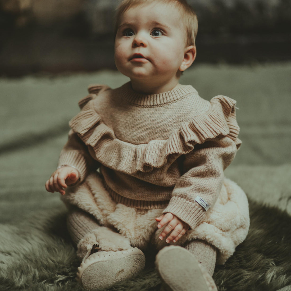 Mare Sweater | Light Coral Melange