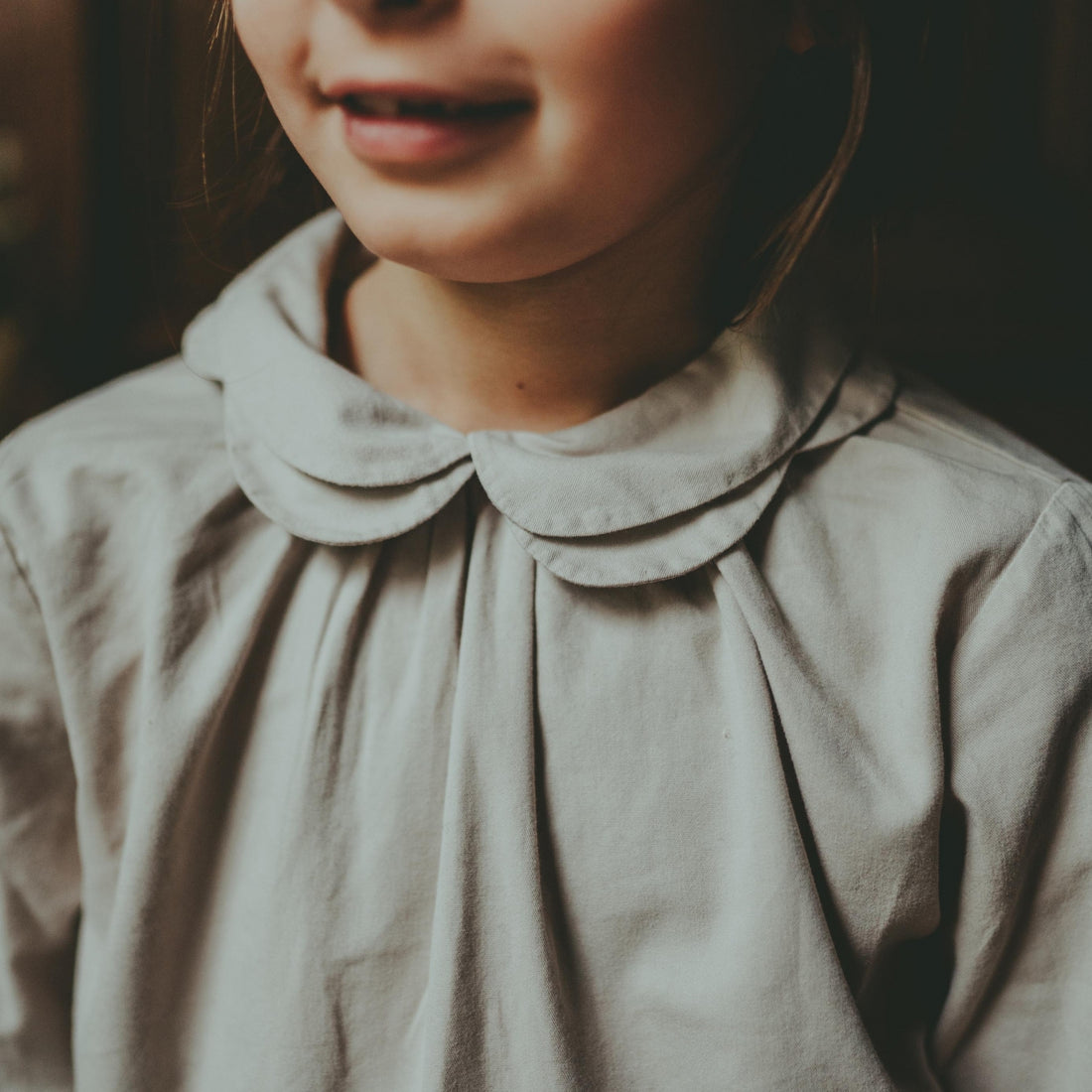 Mayte Blouse | Lavender Brown