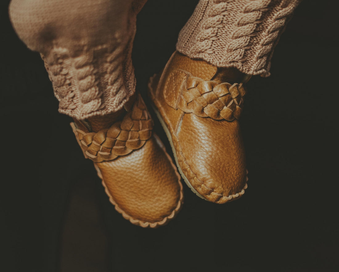 Mace Booties | Toast Grain Leather