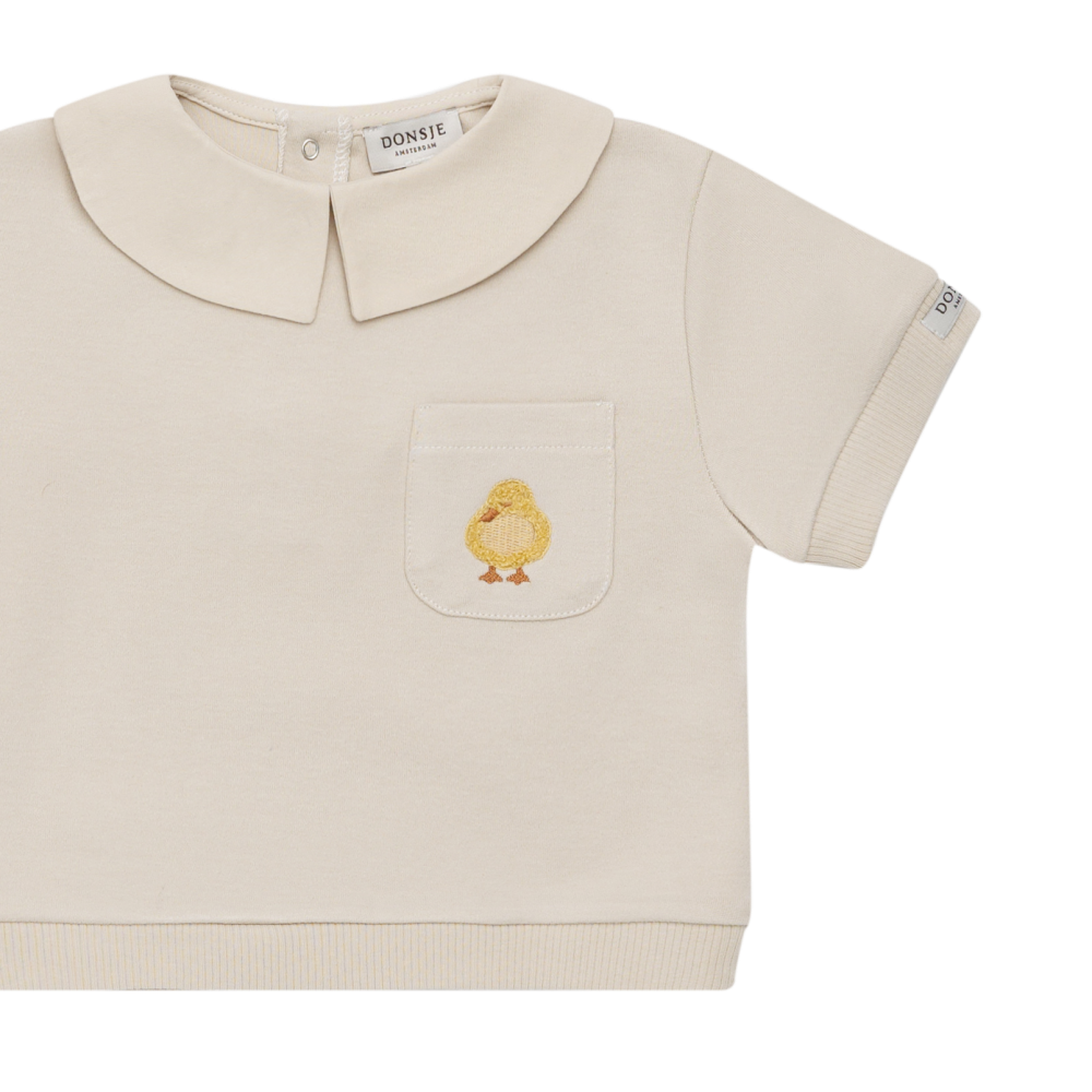 Dientje Sweater | Duckling | Macaroon
