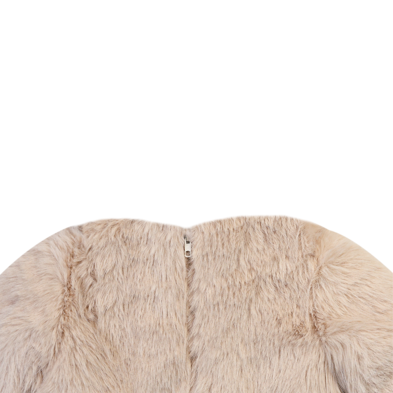 Dilia Jacket | Misty Rose Teddy