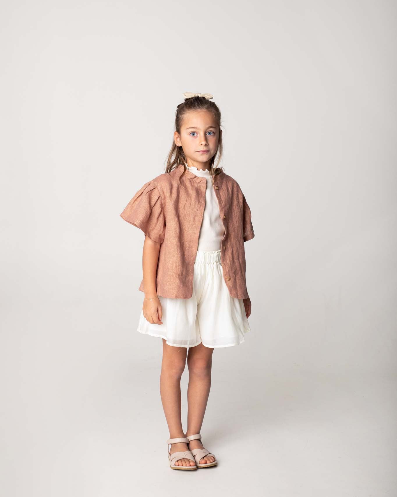 Rosalie Jacket | Rust Metallic