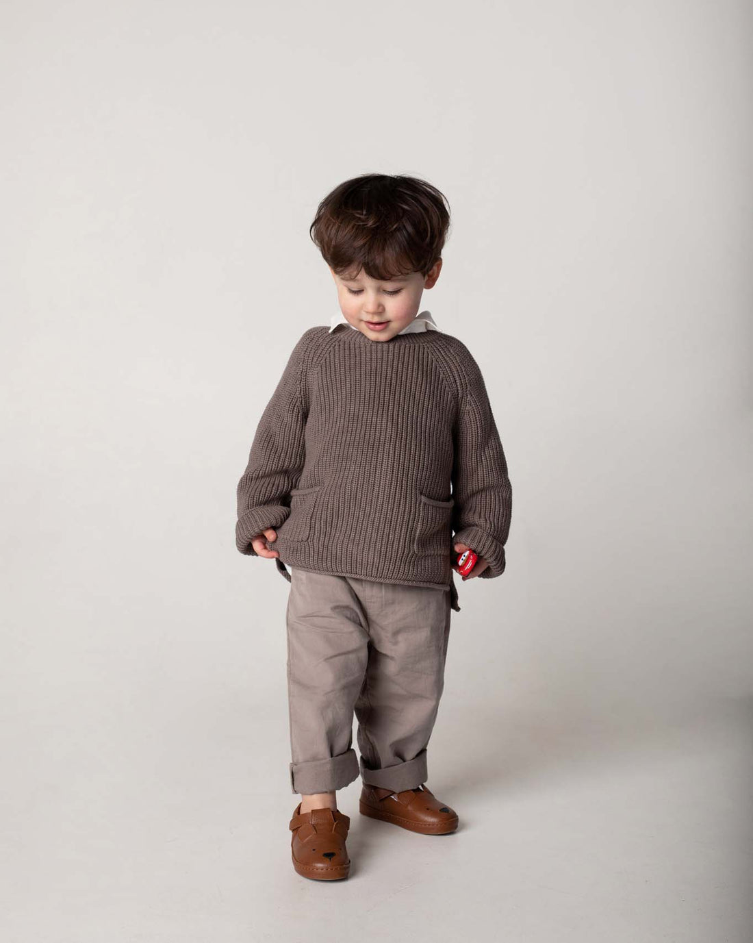 Qtella Sweater | Dark Taupe