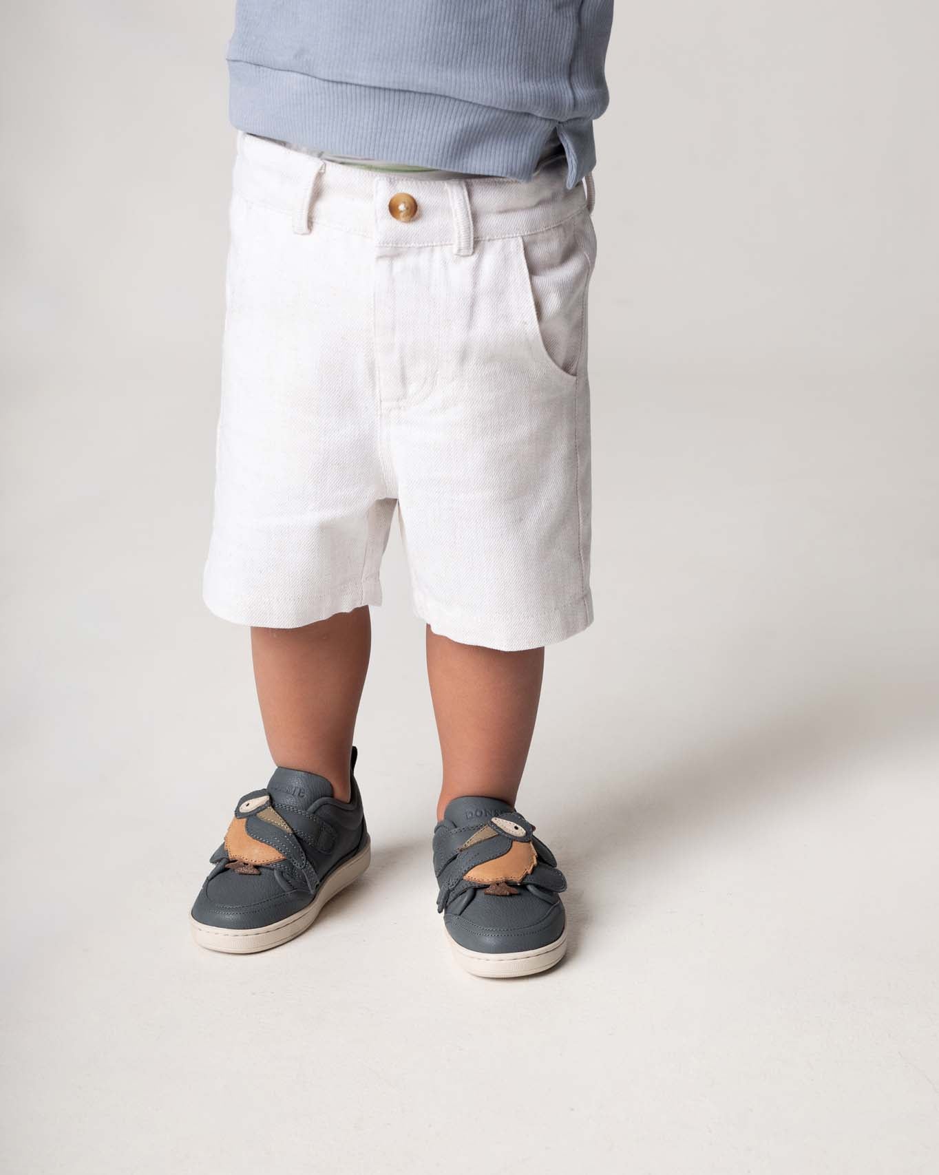 Kien Sneakers | Chickadee | Petrol Leather