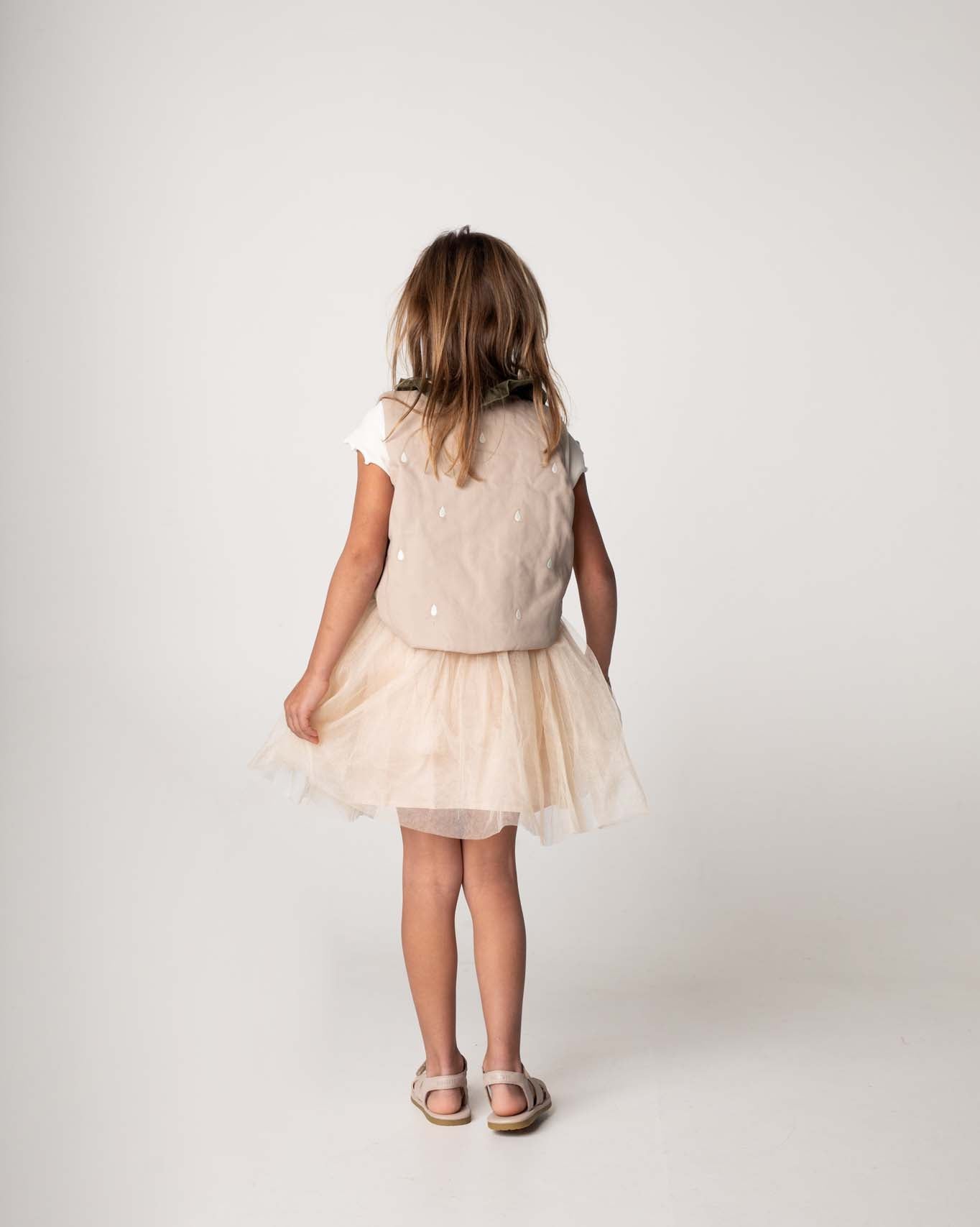 Ily Gilet | Strawberry | Lavender Brown