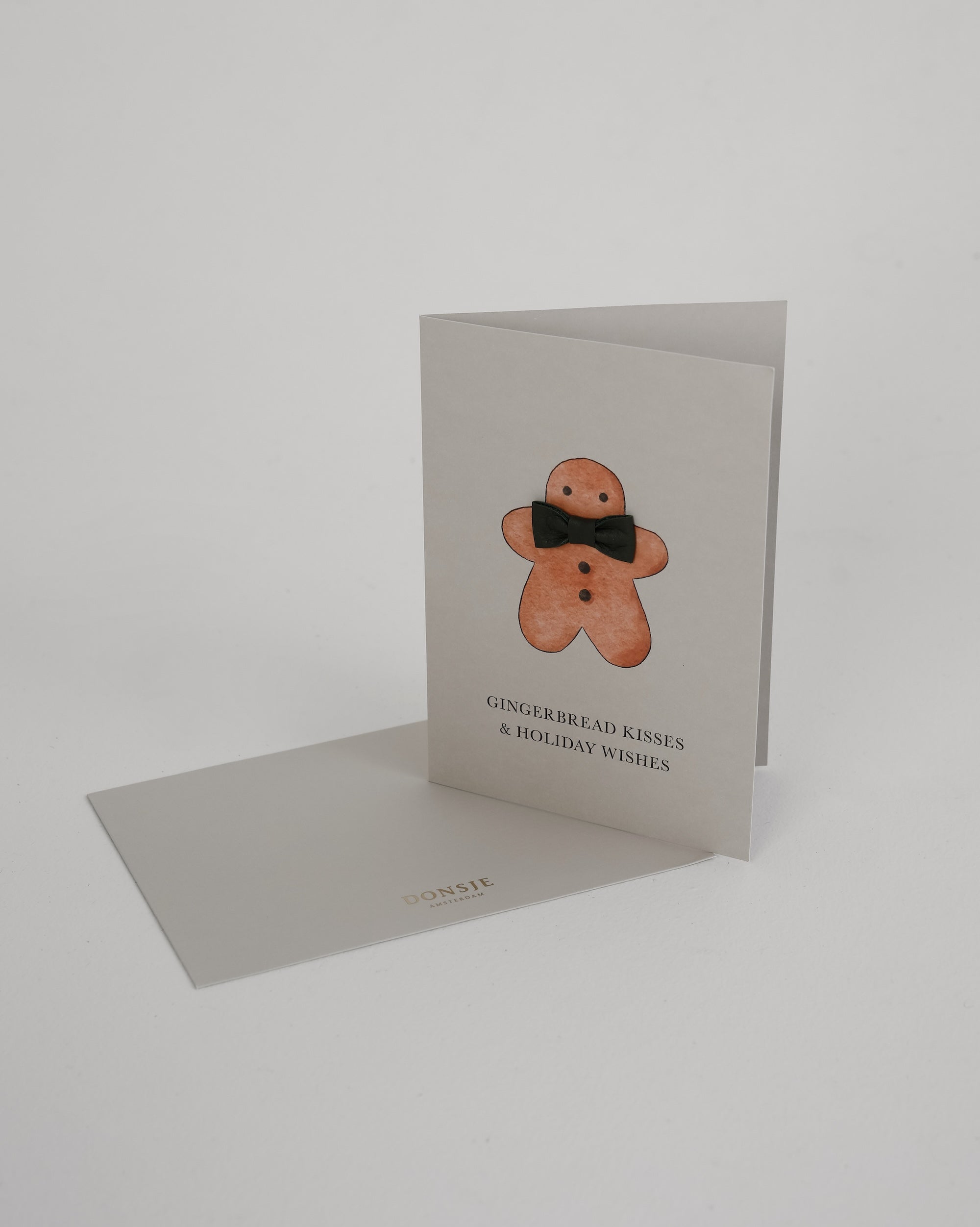 Kio Postcard XL | Gingerbread | Olive Leather