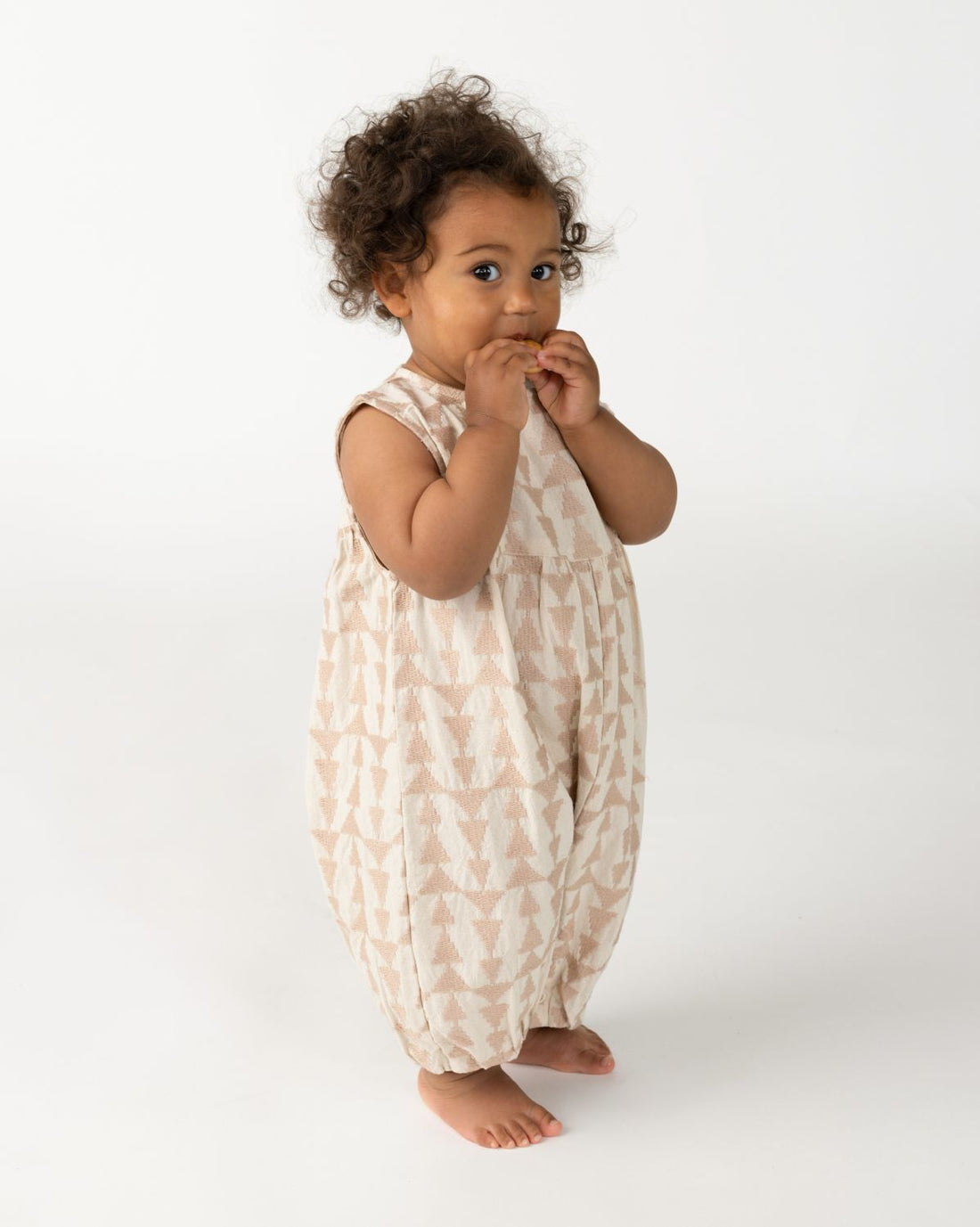 Salotte Playsuit | Soft Sand - Rose Triangular