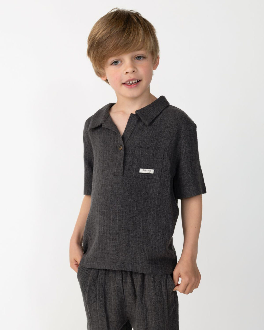 Fortt Shirt | Cloudy Grey Melange