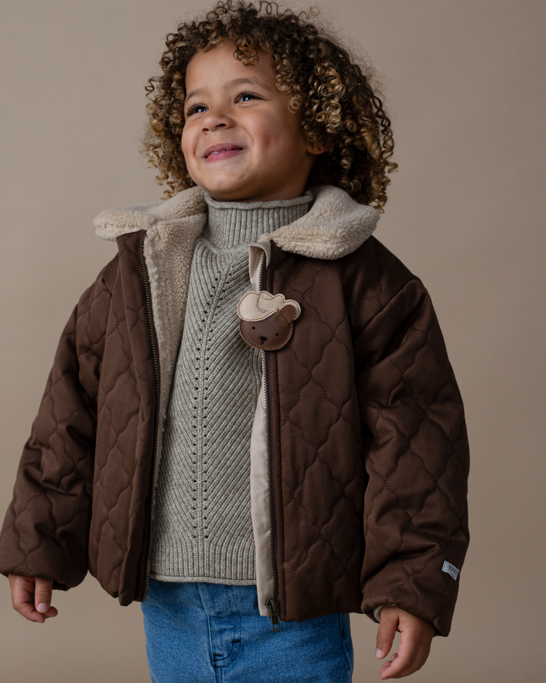 Stanzen Clip | Cowboy Bear | Cognac Classic Leather