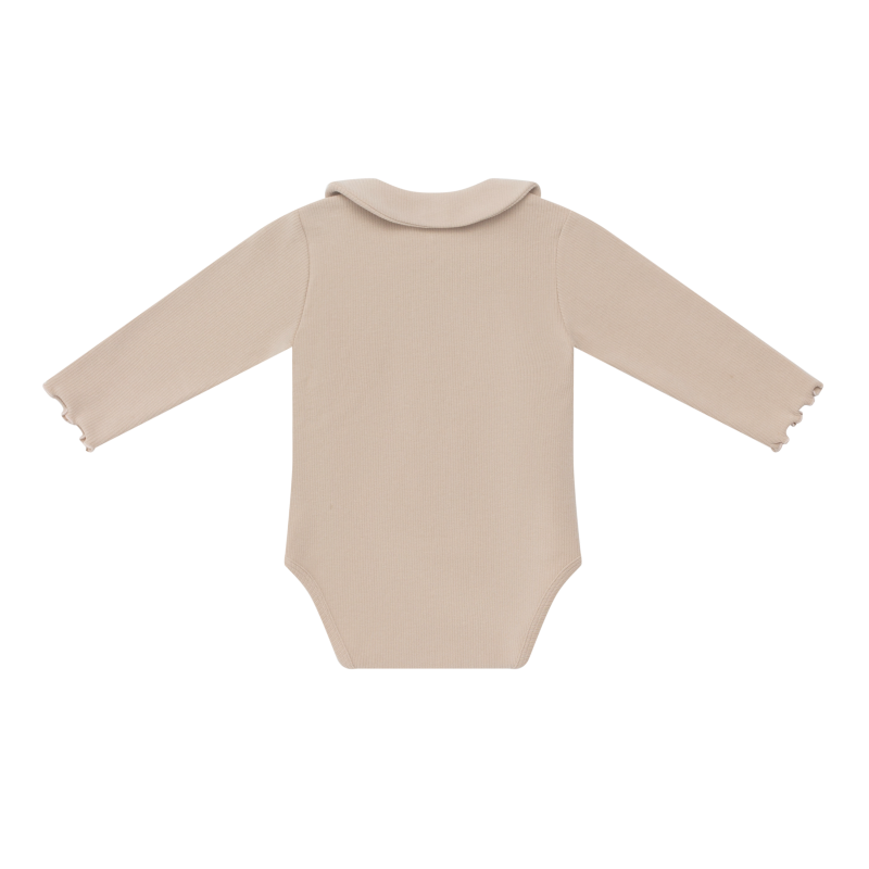 Evyne Bodysuit | Soft Taupe