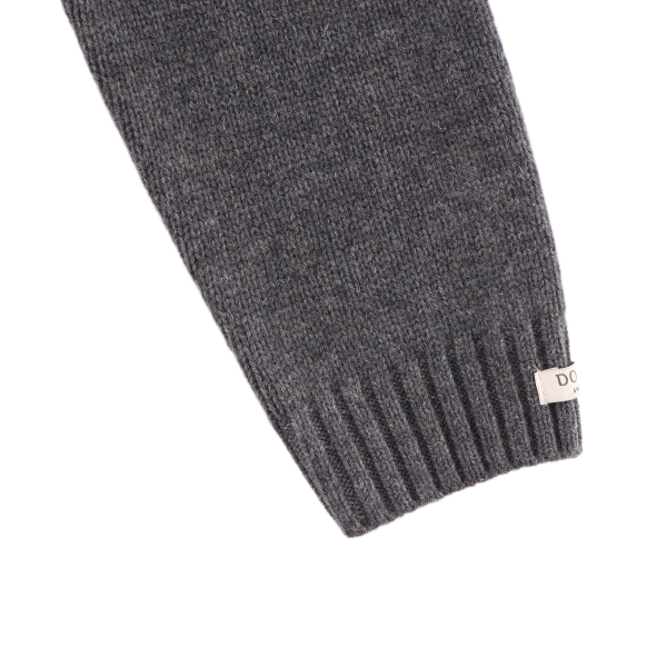 Fionn Merino Wool Sweater | Cloudy Grey Melange