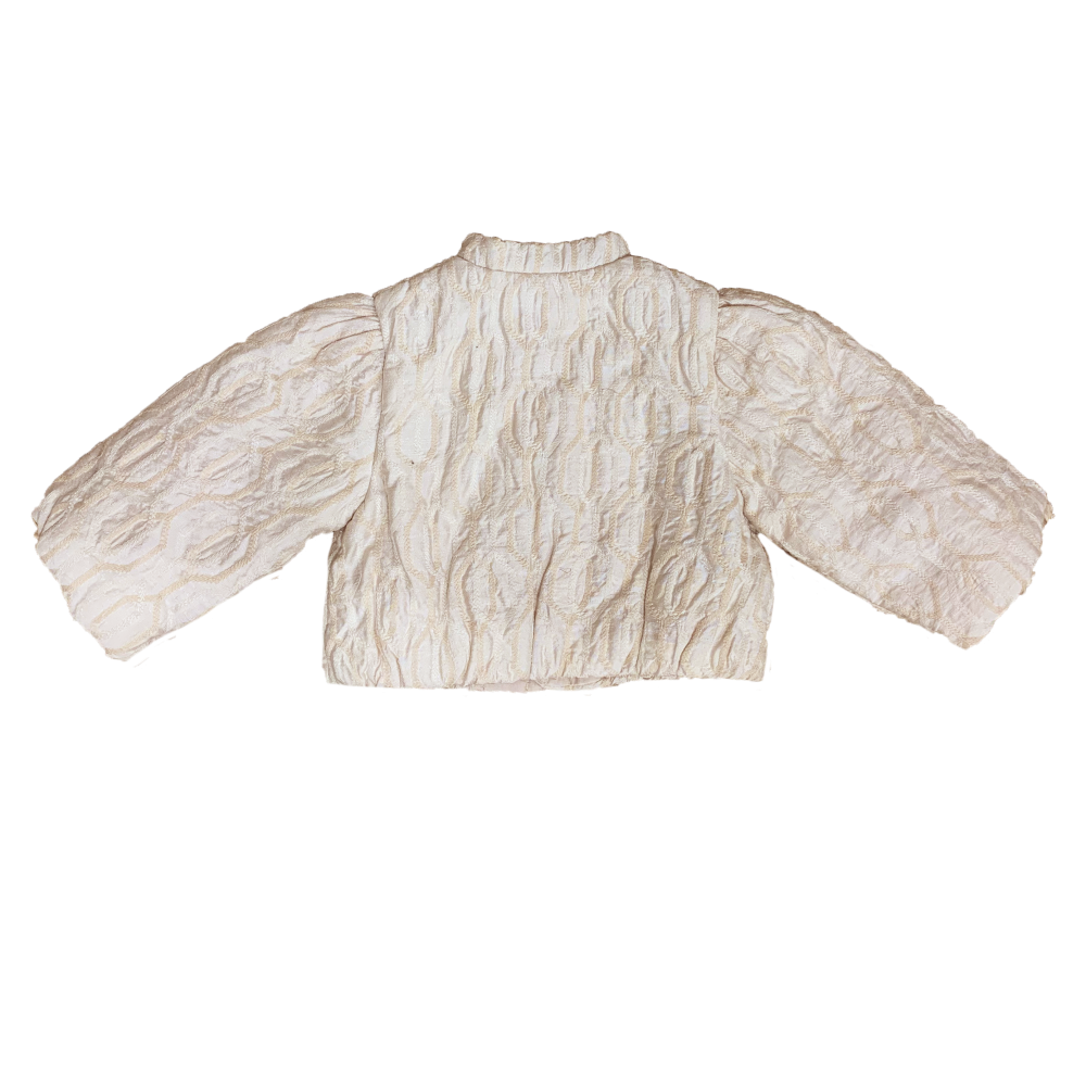 Gianne Jacket | Soft Taupe - Rose Chain