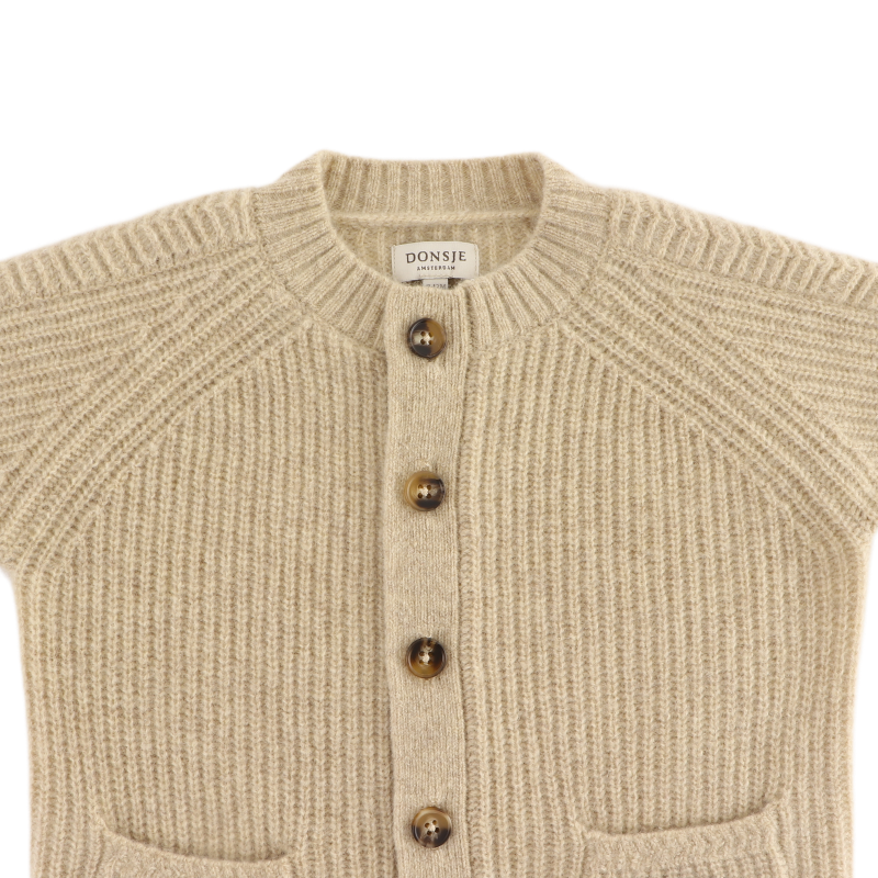 Geertje Merino Wool Jumpsuit | Biscotti Melange