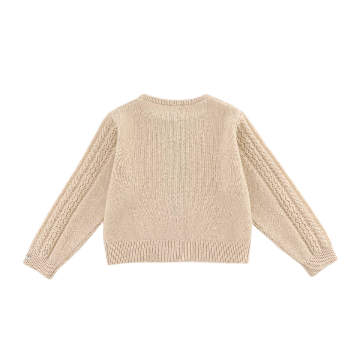 Danik Merino Wool Cardigan | Soft Sand