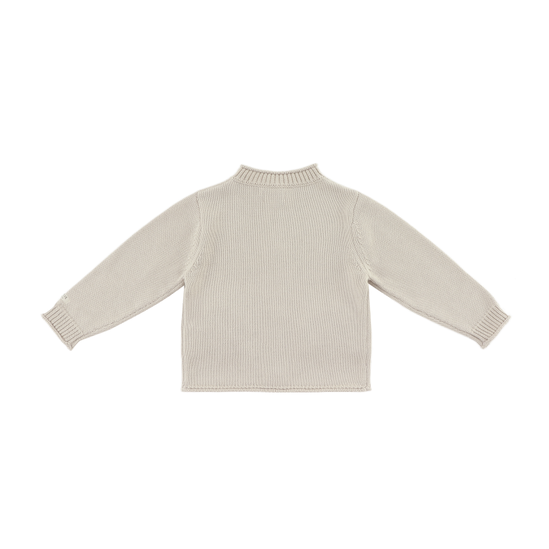 Dieck Cardigan | Lammies | White Sand