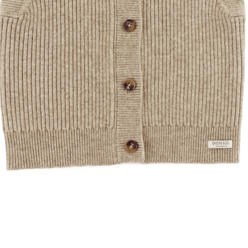 Tjitske Vest | Sesame Melange