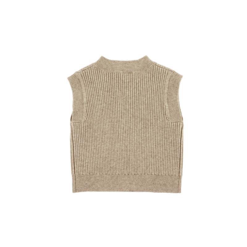 Tjitske Vest | Sesame Melange