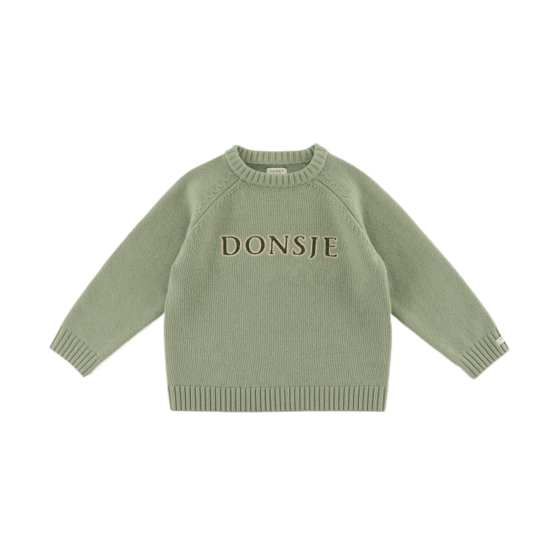 Fionn Merino Wool Sweater | Desert Green