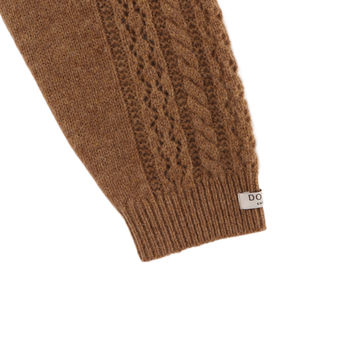 Danik Merino Wool Cardigan | Rose Brown