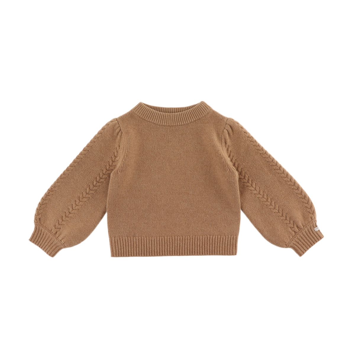 Kasine Merino Wool Sweater | Hazelnut