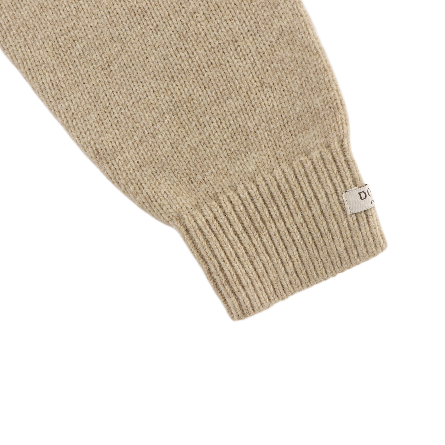 Denn Merino Wool Sweater | Bear | Biscotti Melange