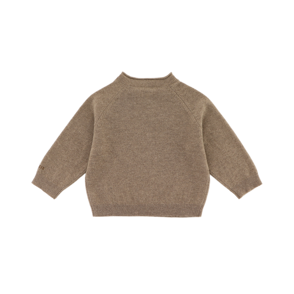 Collyns Cashmere Wool Sweater | Dusty Brown