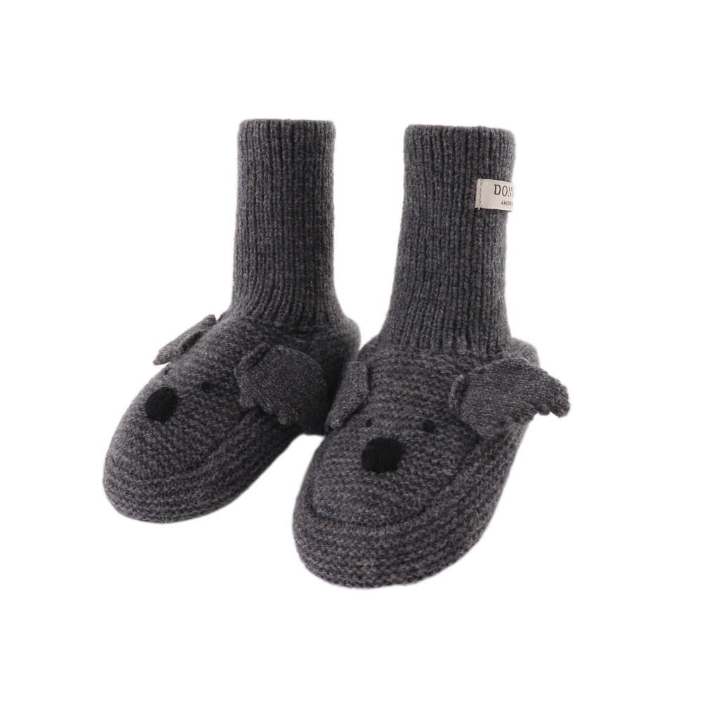 Maicer Merino Wool Booties | Koala | Cloudy Grey Melange