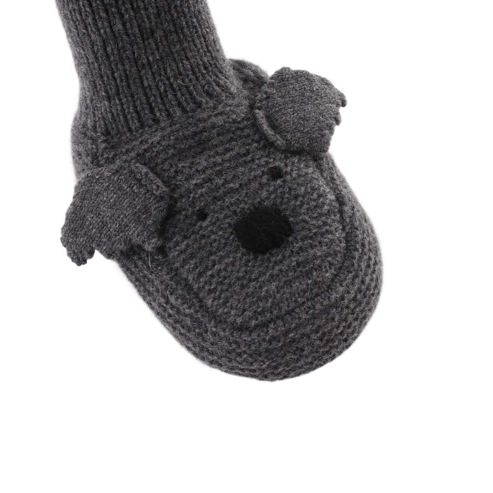 Maicer Merino Wool Booties | Koala | Cloudy Grey Melange