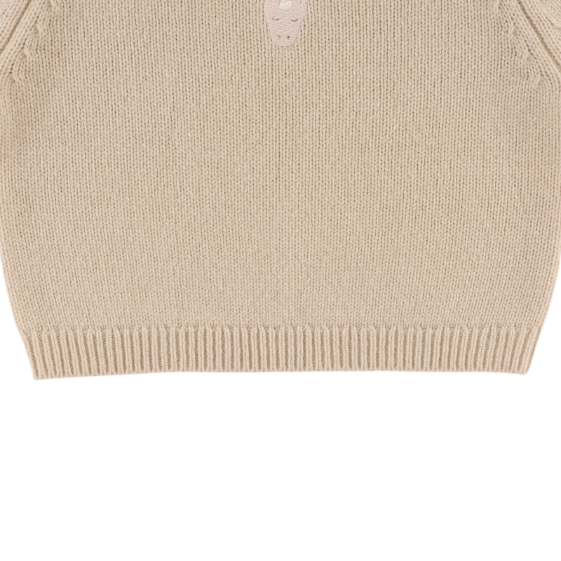 Sibbe Merino Wool Sweater | Unicorn | Soft Sand