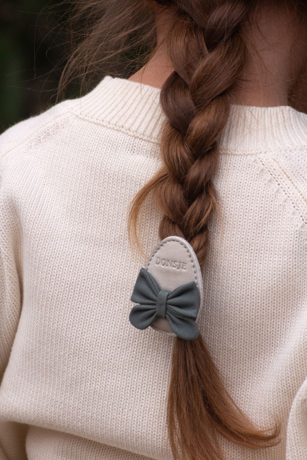 Twini Clip | Egg | Light Grey Nubuck