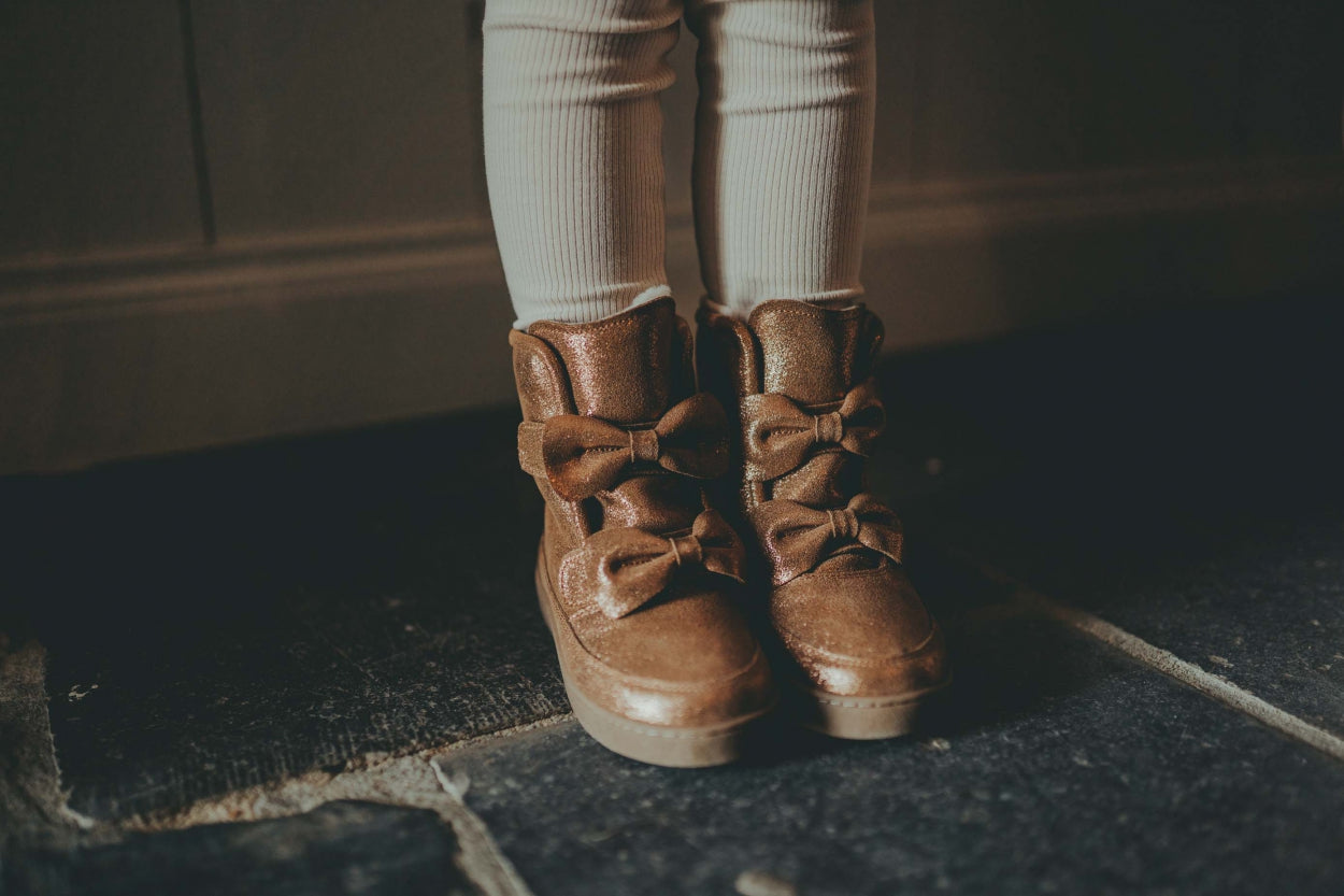 Isa Exclusive Boots | Bronze Metallic Leather