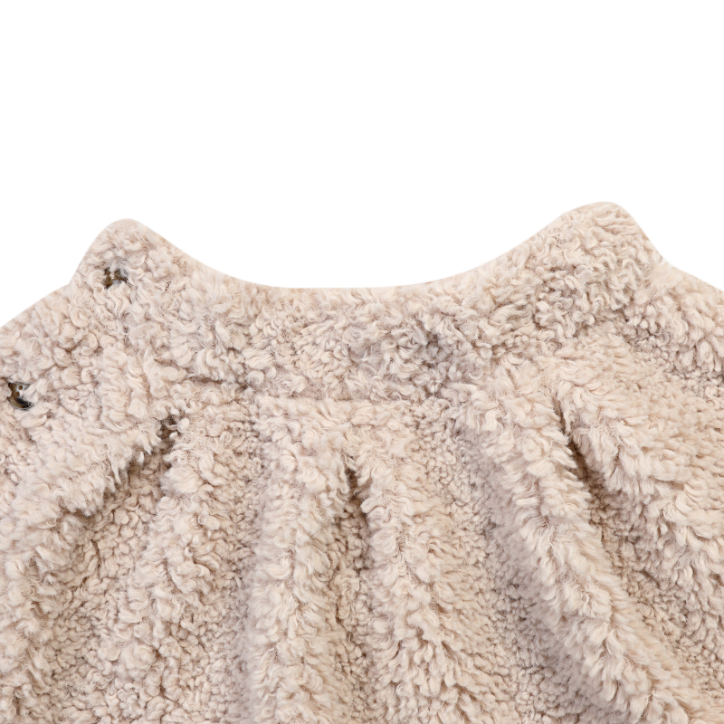 Isabelle Skirt | Soft Taupe Teddy