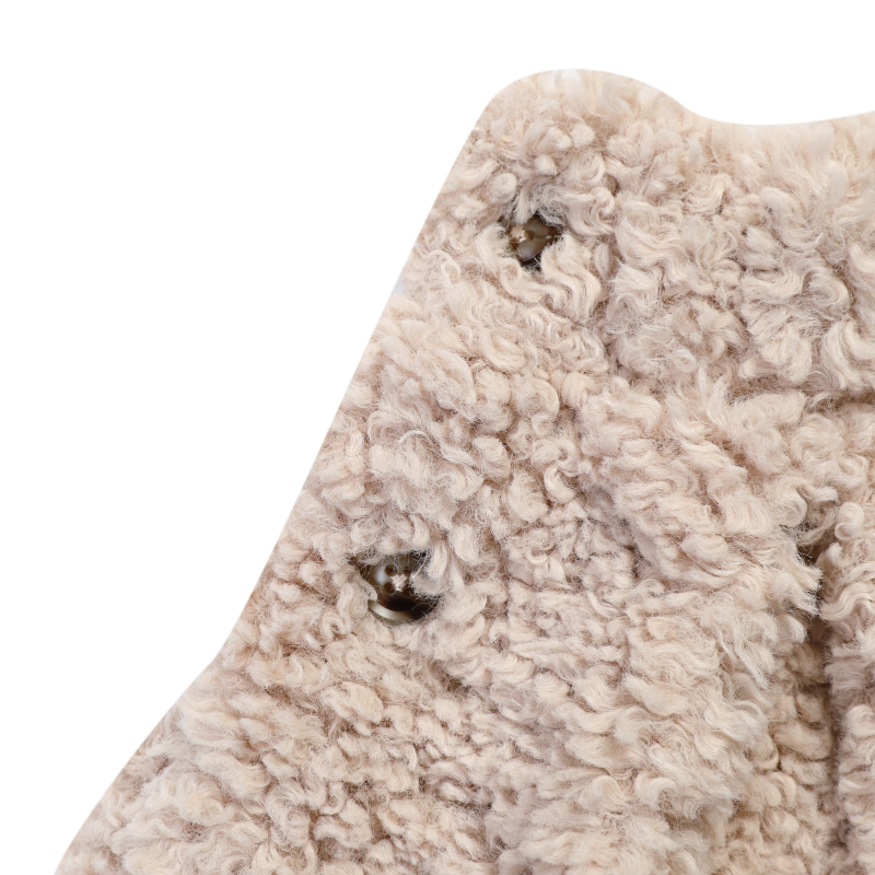 Isabelle Skirt | Soft Taupe Teddy