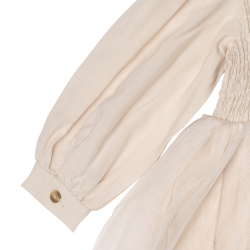 Janice Dress | Soft Powder