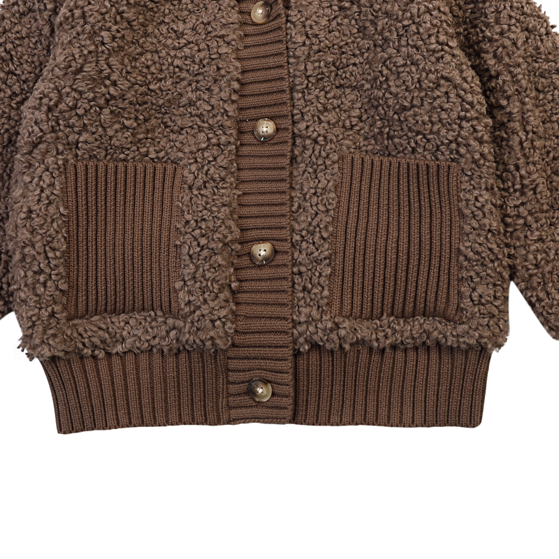 Olaan Cardigan | Toffee Teddy
