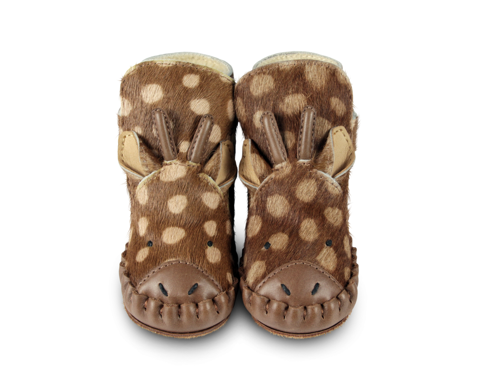 Kapi Exclusive | Giraffe | Brown Spotted Cow Hair