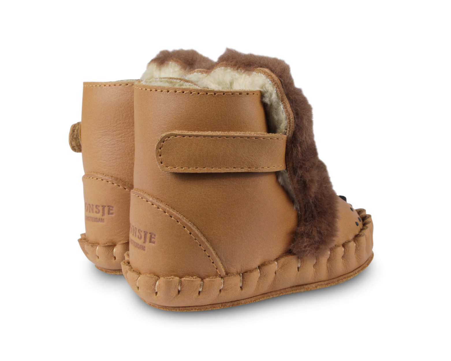 Kapi Exclusive Booties | Leo | Camel Classic Leather
