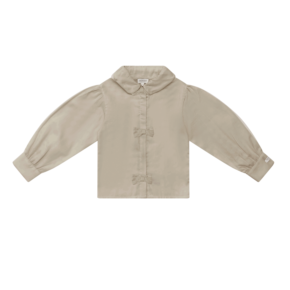 Kresi Blouse | Bows | Soft Taupe
