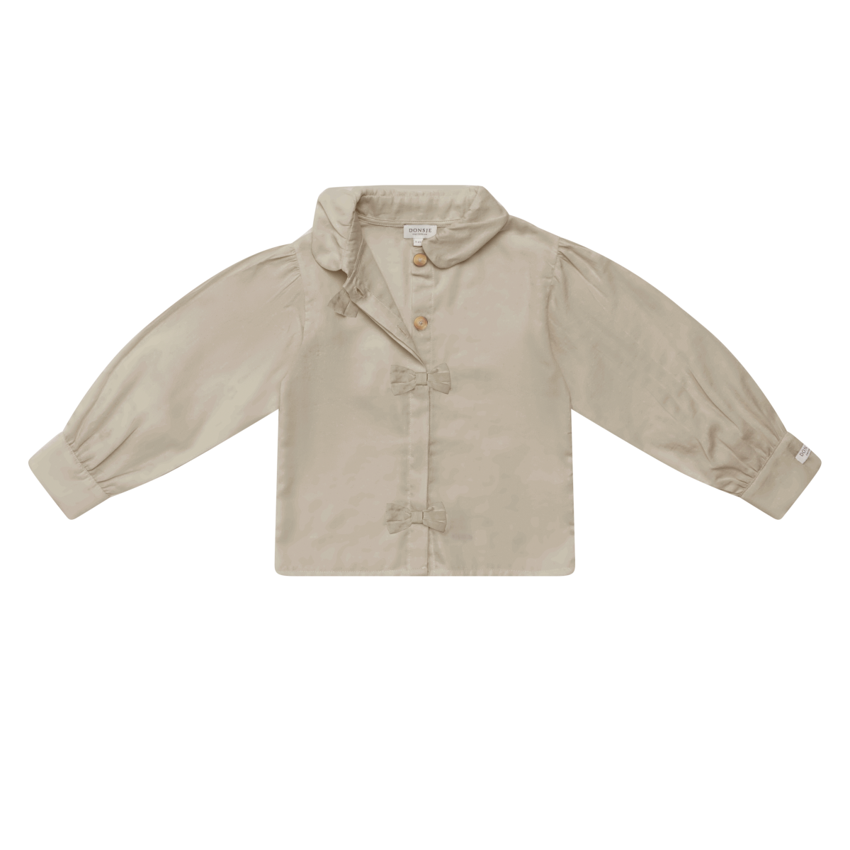Kresi Blouse | Bows | Soft Taupe