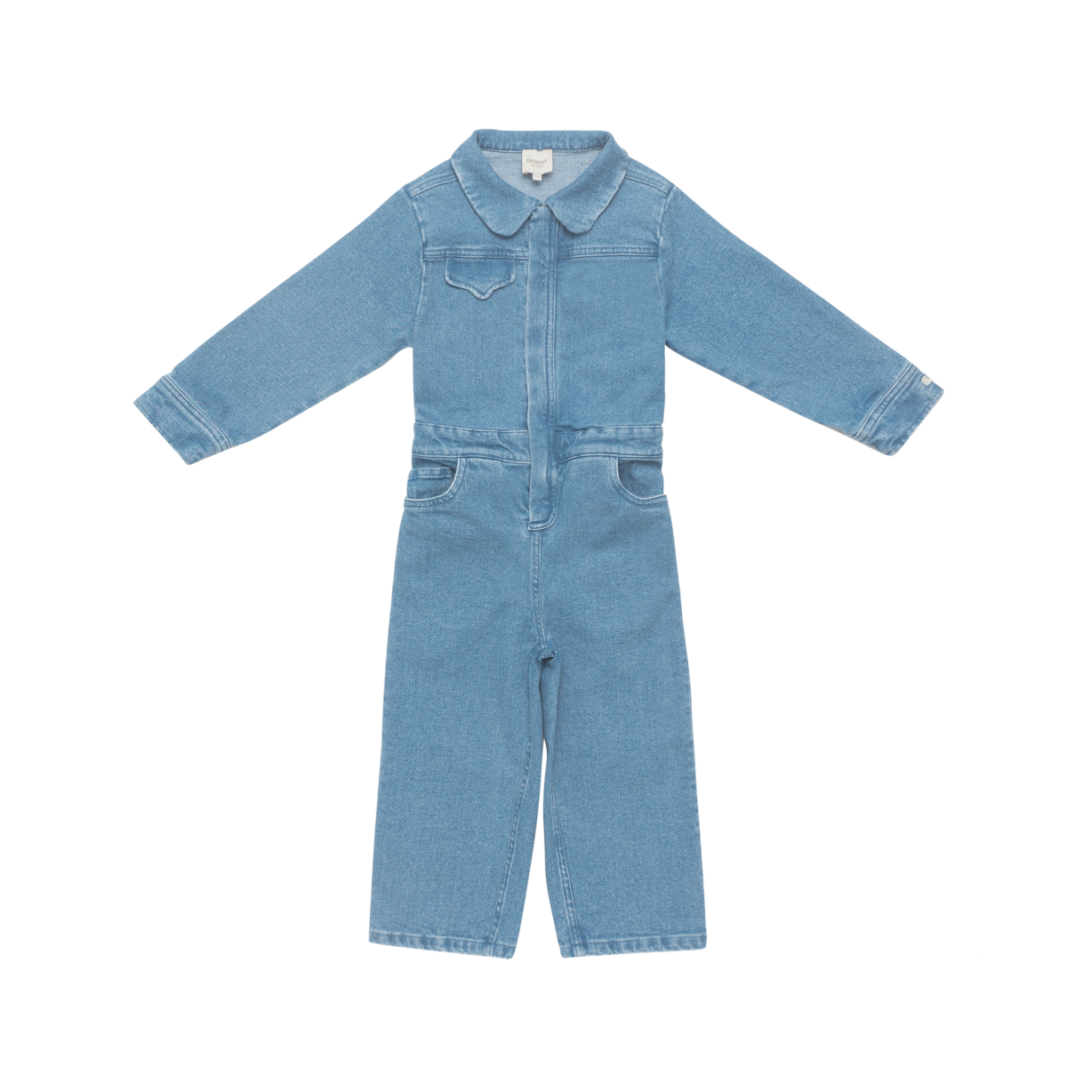 Lard Denim Jumpsuit | Western Bear | Vintage Blue