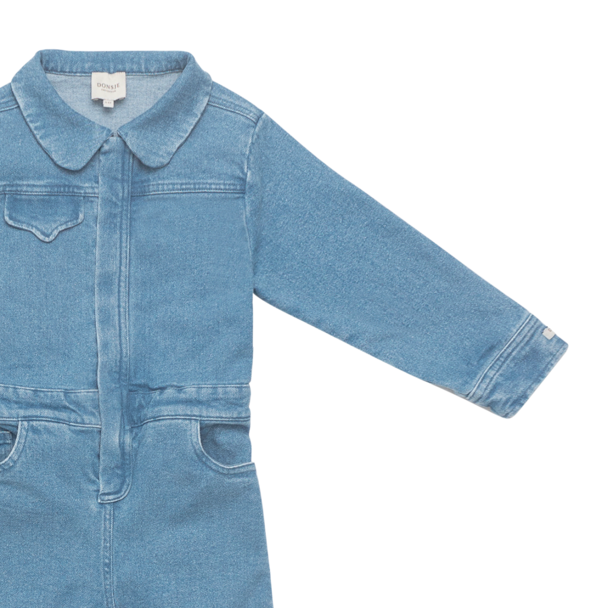 Lard Denim Jumpsuit | Western Bear | Vintage Blue