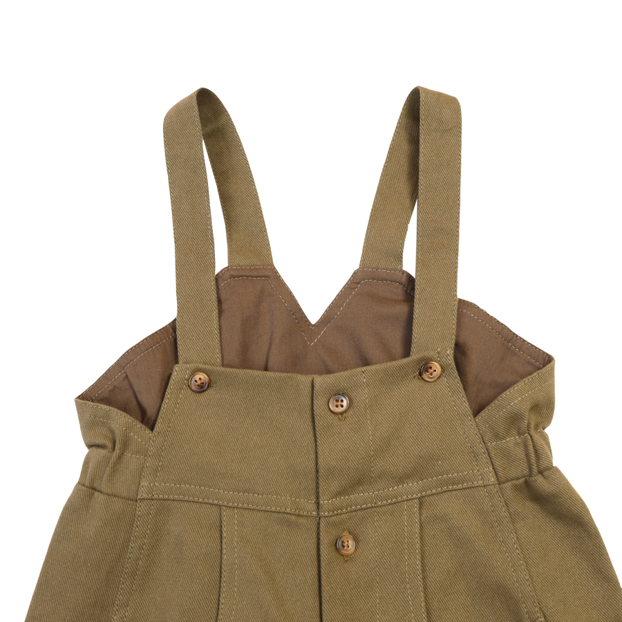 Lewes Overalls | Stone Green