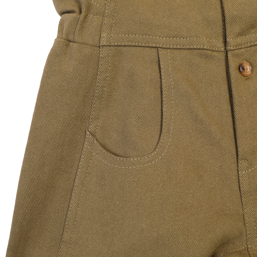 Lewes Overalls | Stone Green