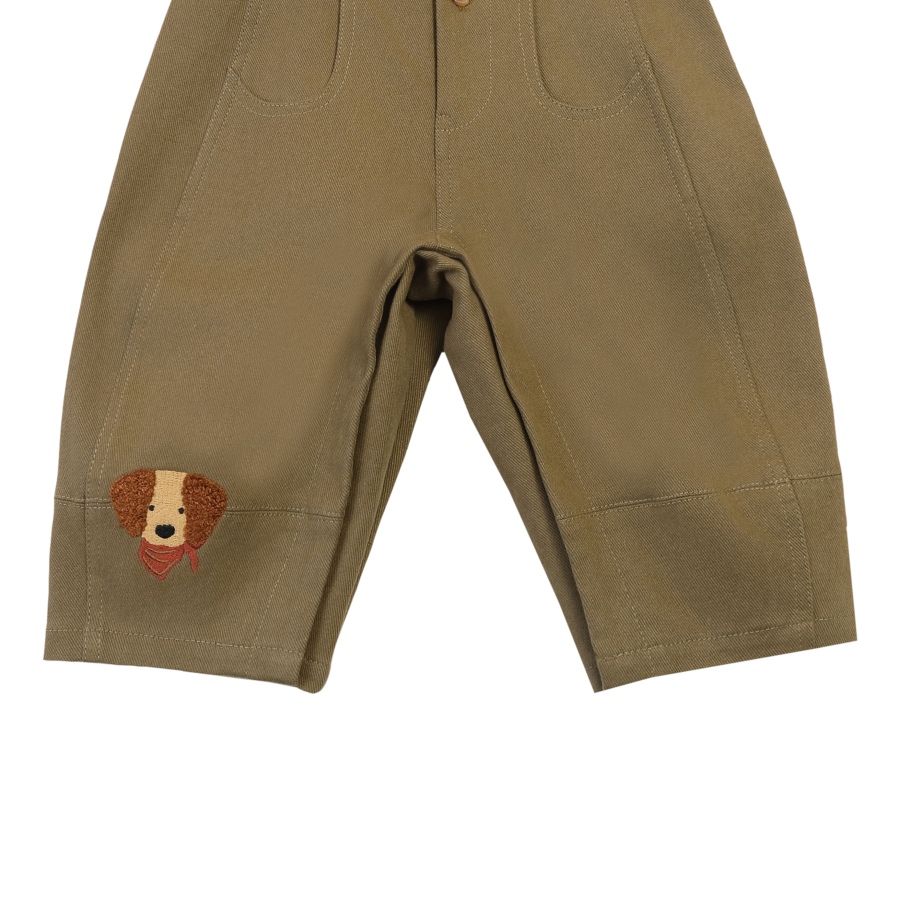 Lewes Overalls | Stone Green